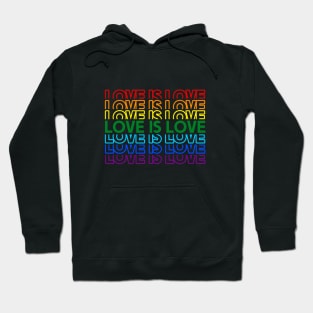 Love is Love Rainbow Pride Shirt, LGBTQ, Gay Shirt, Lesbian Shirt, Gift for Gay Lesbian, Queer Pride Month Hoodie